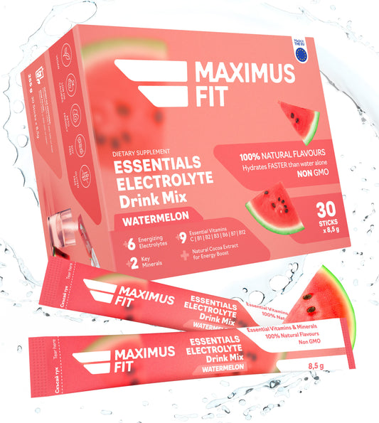 MaximusFit Electrolytes - Hidratare pentru sportivi activi Pepene verde